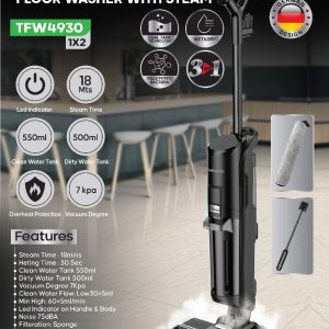 فرش شور بخارشور جاروبرقی تلونیکس